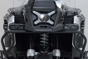 Protection For Additional Headlamps Black, Powder-coated