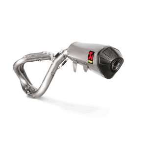 Evolution Line Full Exhaust System Utv Black, Silver 