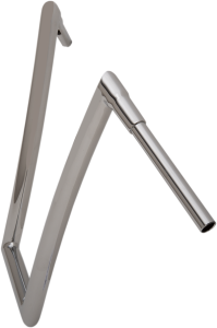 1-1/2(r) Strip Handlebar Silver
