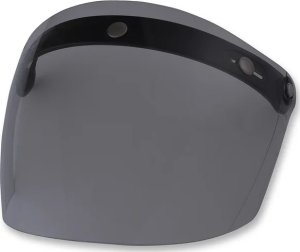 Vintage 3-snap Flip Shield Gray