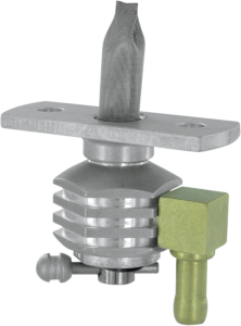 Power-flo Hex Fuel Valve Silver