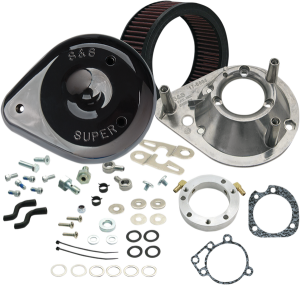 Air Cleaner Kit Black, 1, nordicamoto.ro
