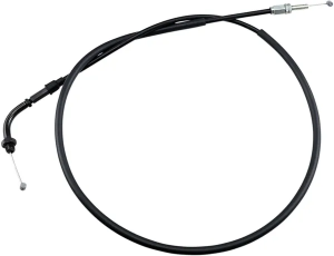 Black Vinyl Throttle Cable Black