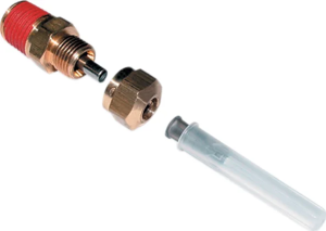 Nitrogen Needle Kit Brass, Red