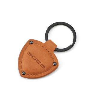 GOES, GENUINE LEATHER KEYCHAIN_COFFEE BROWN, nordicamoto.ro