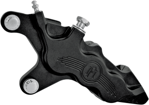 Six-piston Differential-bore Front Caliper Black, Matte