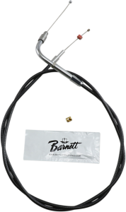 Black Vinyl Throttle/idle Cable Black +152 mm (6''), 1, nordicamoto.ro