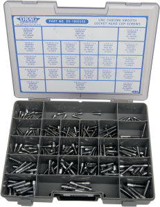 Coarse Thread Socket-head Bolt Assortment Silver