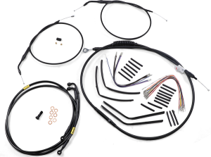 Jail Bar Cable Kit Black, 1, nordicamoto.ro