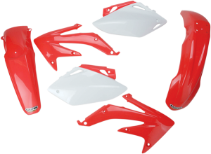 Full Body Replacement Plastic Kit Red, White