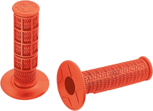 MOOSE RACING Flange Style Stealth Mx Grips Orange, 1, nordicamoto.ro