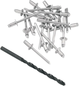 MOOSE RACING Exhaust Rivet Kit Corrosion-resistant Coating 