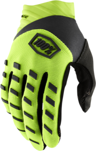 Manusi copii 100% Airmatic Black/Fluorescent Yellow