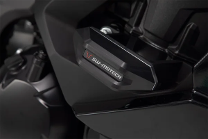 Glisoare pentru cadru, negru