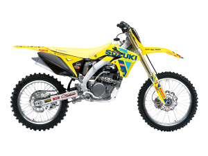 Blackbird Racing Replica Team Suzuki Ksrt 2022 Graphics Kit Yellow, Blue