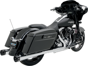 Megaphone Slip-on Mufflers Chrome
