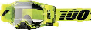 Ochelari 100% Armega Goggles Yellow/Clear