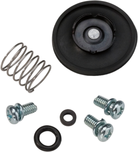 MOOSE RACING Accelerator Pump Rebuild Kit Black 