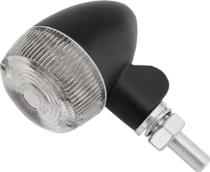 Lămpi de poziție din aluminiu cu LED, negre, 1, nordicamoto.ro