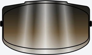 SPARK 2 VISOR SILVER MIRRORED OS