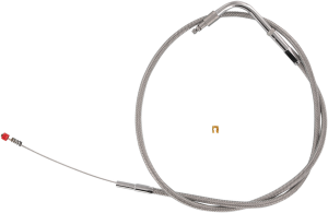 Stainless Steel Throttle/idle Cable Silver