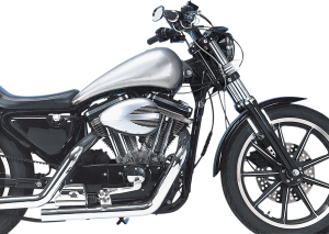 Extended Smooth-top Quickbob Rubber-mount Gas Tank Raw, 3, nordicamoto.ro