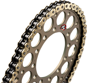 R4 Srs Road Chain Gold 520, 2, nordicamoto.ro