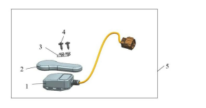 TELECOMANDĂ TROLIU WIRELESS CFMOTO, 2, nordicamoto.ro