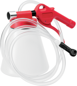 Bleeding Equipment Clear, Red