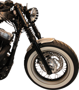 Front Fender Old School Black, 3, nordicamoto.ro