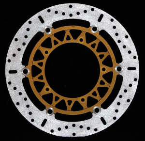 X-series Brake Rotor Gold, Stainless Steel