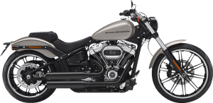 2in2 | Fusion Long | Shotgun-low Exhaust System Matte Black, 1, nordicamoto.ro