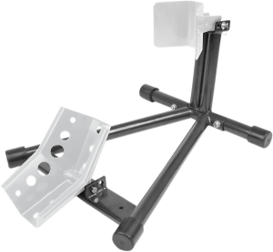 Gp3 Wheel Chock Black, Powder-coated, Silver