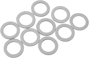 Aluminum Crush Washers Chrome