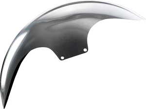 Cafe Front Fender For 21(r) Wheel Silver, 2, nordicamoto.ro