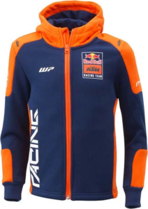 Hanorac Copii KTM Replica Team Zip Orange Navy