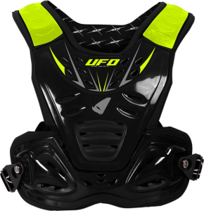 Reactor 2 Evolution Chest Protector Black, Yellow ONE SIZE, 1, nordicamoto.ro