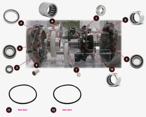 Bearings & O Rings Bosch Motor Gen2, 1, nordicamoto.ro
