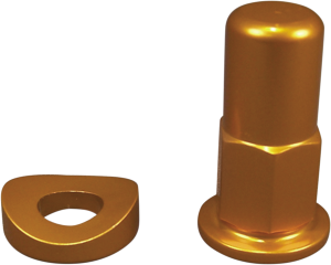 Rim Lock Tower Nut/spacer Set Anodized, Gold, 2, nordicamoto.ro