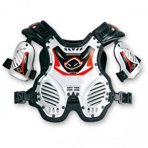 Child Shockwave Chest Protector Red, White