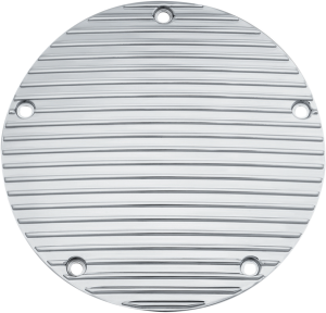 Finned Derby Cover Chrome