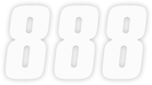 Number Stickers White, 2, nordicamoto.ro