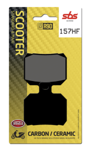 Hf Street Ceramic Organic Brake Pads, 2, nordicamoto.ro