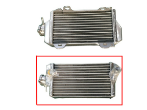 RADIATOR PSIHIC SUZUKI RMZ 450 '08-16 Ranforsat, cu capacitate marita DRAPTA cu Buson