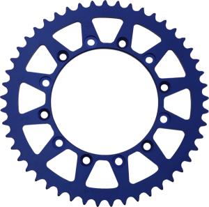 MOOSE RACING Pinion spate din aluminiu, albastru 