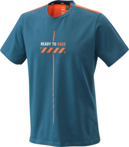 Tricou KTM PURE STYLE TEE Albastru, nordicamoto.ro