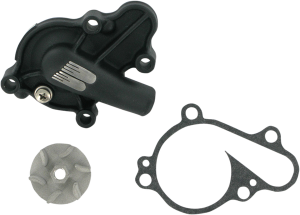 Supercooler Water Pump Cover And Impeller Kit Black
