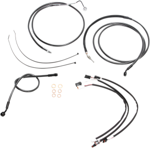 Black Pearl Upper Handlebar Installation Kit Black