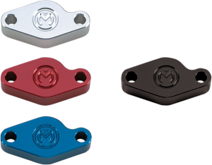 E-brake Block-off Plate Silver