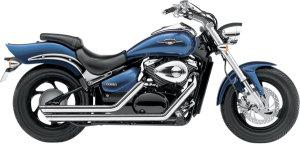 Streetrod Slashdown Exhaust System Chrome